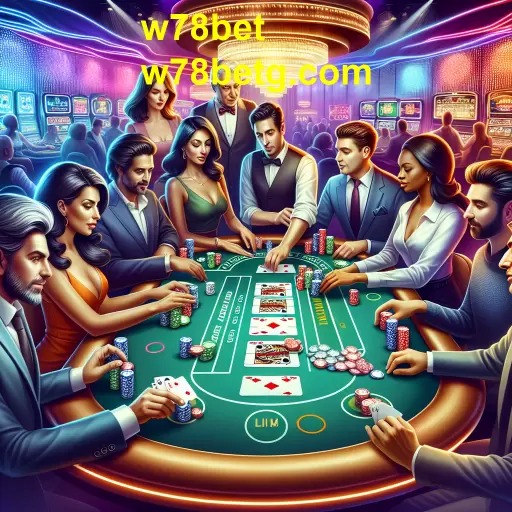 A Emoção do Cassino Ao Vivo no W78Bet